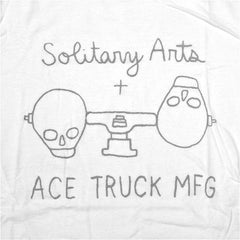 Solitary Arts x ACE TRUCK MFG T-Shirt - White